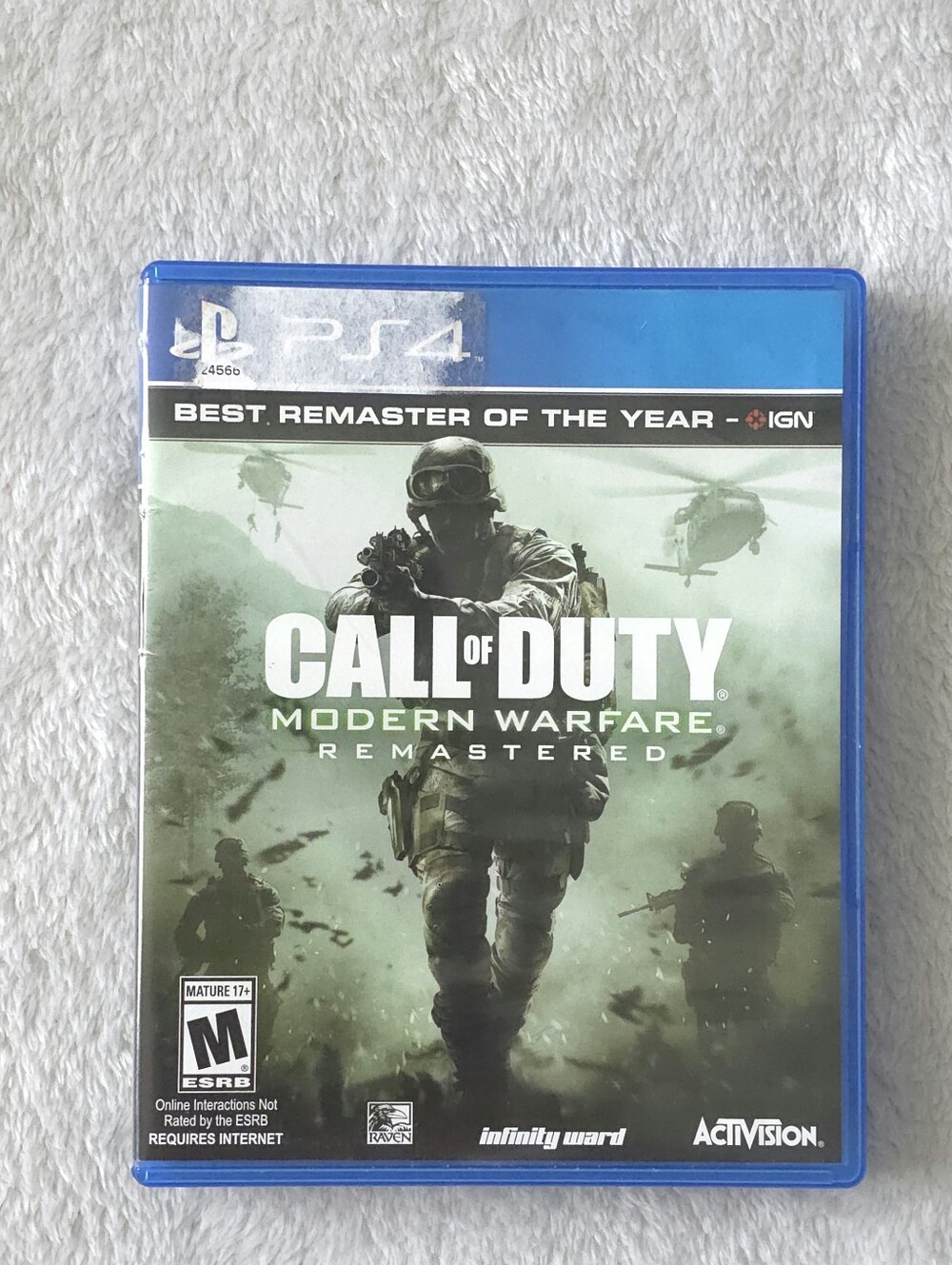 Call Of Duty Modern Warfare Remastered PS4 Playstation 4